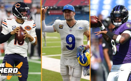 Blazin' 5: Rams upset Eagles, hit the over on Cowboys-Bears total points, Ravens beat Lions in Week 3 | The Herd