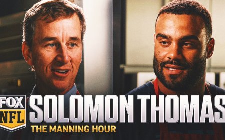 Cowboys DT Solomon Thomas on love for baking, broadway debut & more | FOX NFL Kickoff