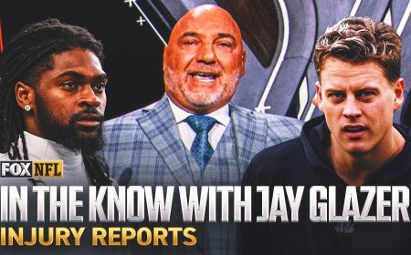 Jay Glazer reports key injury updates on Joe Burrow and Trevon Diggs | FOX NFL Kickoff