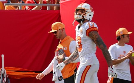 Mike Evans injury: Bucs star WR believed to have 'low-grade' hamstring injury, will get MRI