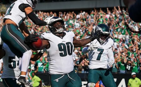 Inside Jordan Davis' blocked FG, historic walk-off TD for Eagles in stunning comeback win vs. Rams