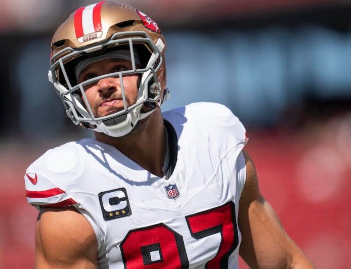 Nick Bosa injury update: 49ers star doesn't appear to have injured ACL vs. Cardinals, Kyle Shanahan says