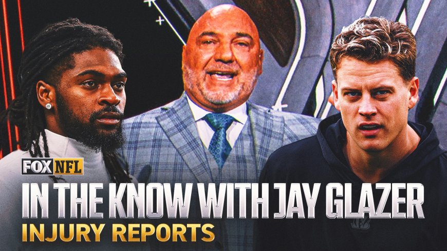 Jay Glazer reports key injury updates on Joe Burrow and Trevon Diggs | FOX NFL Kickoff