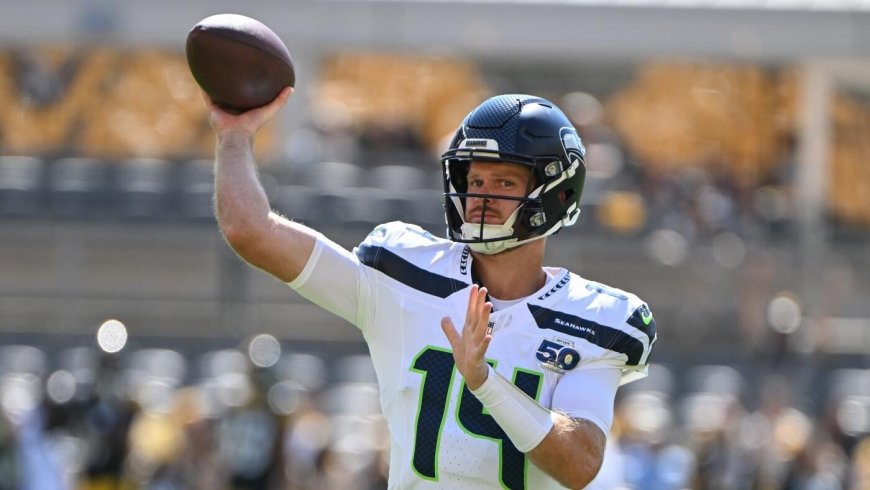 Seahawks vs. Cardinals NFL player props: Self-learning AI backing Sam Darnold Over 217.5 passing yards on TNF