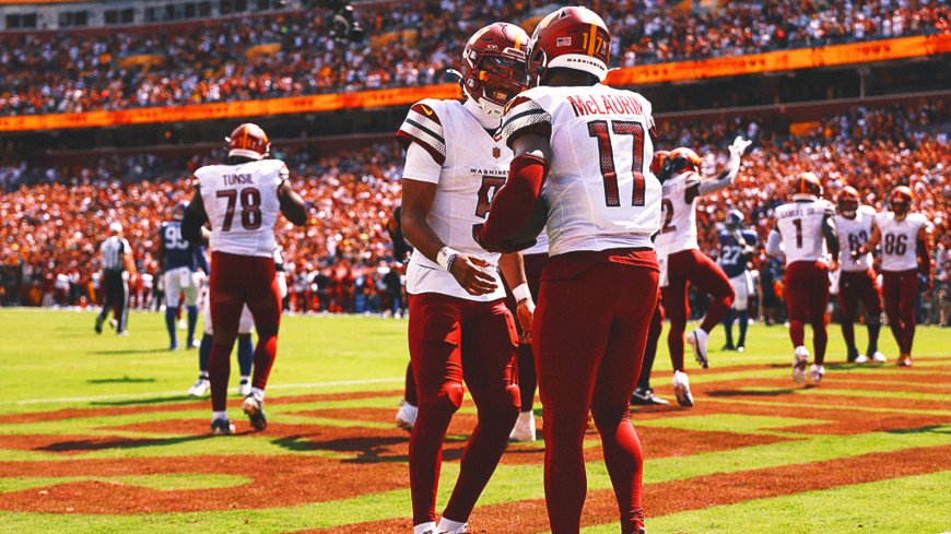 NFL Week 4 Injury Report, Inactives: Jayden Daniels Out, Tet McMillan Active