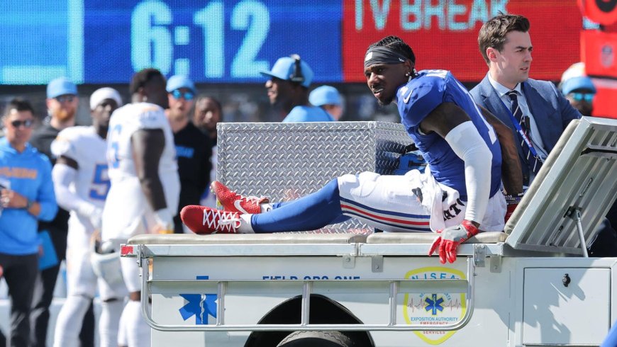 Malik Nabers injury update: Giants star WR suffered torn ACL against Chargers, per report
