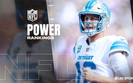 NFL Week 6 Power Rankings: The Lions rise, the Jets sink, and parity rules -- just how the NFL likes it