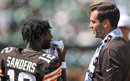Shedeur Sanders reacts after Browns trade veteran QB Joe Flacco to Bengals: 'He helped me a lot'