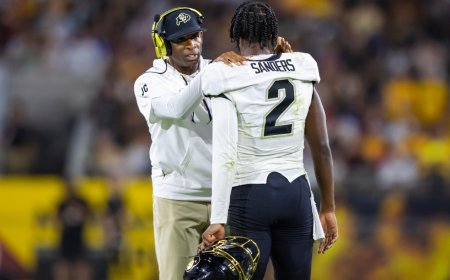 Deion Sanders reacts to Browns trading Joe Flacco, Shedeur becoming QB2: 'I could care less who they traded'