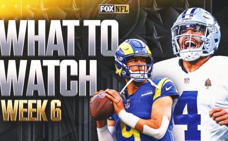 NFL Week 6 Preview, Stats, Storylines for Five-Game FOX Slate