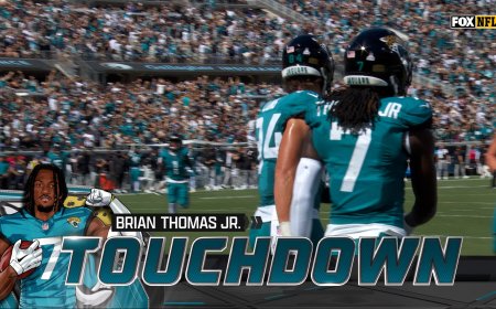 Trevor Lawrence finds Brian Thomas Jr. for a 21-yard TD, Jaguars lead Seahawks | NFL Highlights