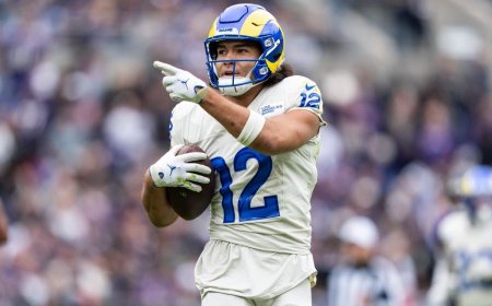Puka Nacua injury update: Rams star WR has an ankle injury, status vs. Jaguars next week in London uncertain