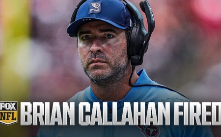 Titans Fire HC Brian Callahan After Poor 1-5 Start