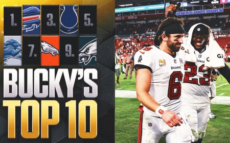 NFL Top-10 Rankings: A New No. 1; Steelers, Colts Climb; Lions, Eagles Tumble