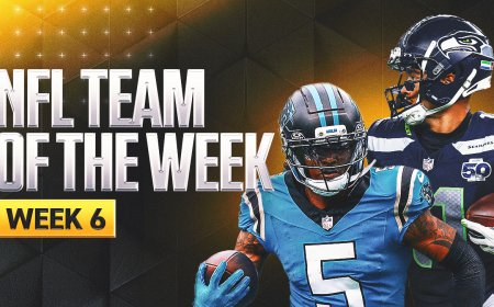 NFL Week 6 Team of the Week: Rico Dowdle Stays Hot; Smith-Njigba Continues Rise