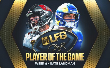 Call Him 'The Land Man': Rams LB Nate Landman Wins Tom Brady's LFG Player of the Game
