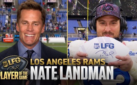 Tom Brady's LFG Player of the Game: Rams LB Nate Landman 🏆 Week 6 DIGITAL EXCLUSIVE