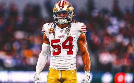 Fred Warner Out For Season After Exiting 49ers vs. Buccaneers in Air Cast