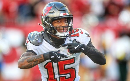 Bucs rookie WR Tez Johnson confused why he received MVP chants before learning they were for Baker Mayfield