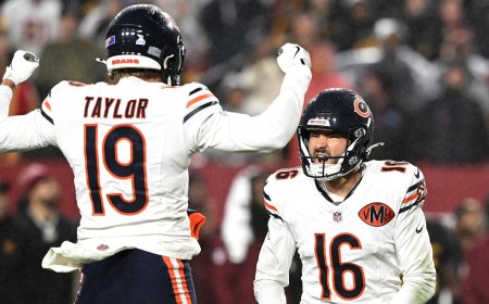Bears pull off rare scoring feat that the NFL hasn't seen in 99 years in wild 'MNF' win over Commanders