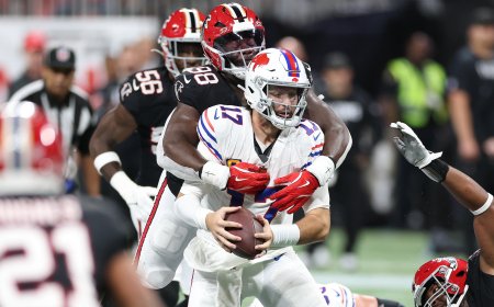 Bills' Josh Allen, Sean McDermott sound off after brutal loss to Falcons: 'Got to start from ground zero'