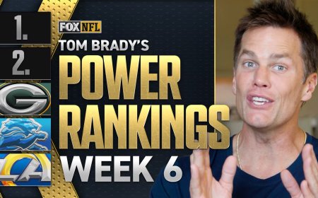 Tom Brady's NFL Power Rankings: 'You Can't Argue' With the GOAT's New No. 1