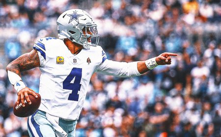 2025 NFL Comeback Player of the Year Odds: Dak Prescott Favored; C-Mac Second