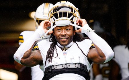 Saints RB Alvin Kamara says he'll 'go drink a piña colada somewhere' if he's traded