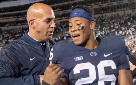 Saquon Barkley reacts to Penn State firing James Franklin: 'That's the guy that gave me a shot'