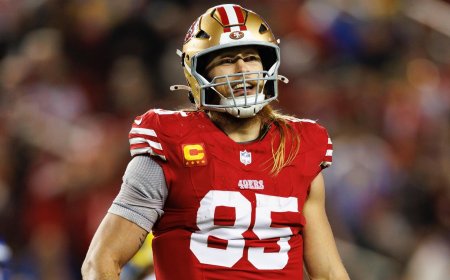 George Kittle injury update: 49ers activate star TE off injured reserve ahead of Week 7 game vs. Falcons