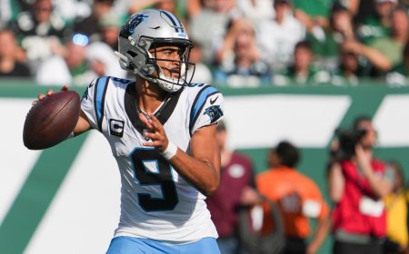 Bryce Young injury: Panthers QB (ankle) ruled out vs. Jets as Andy Dalton steps in