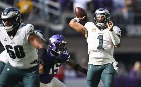 NFL Week 7: Five things we liked and didn't like, including Jalen Hurts' career day, Giants' collapse