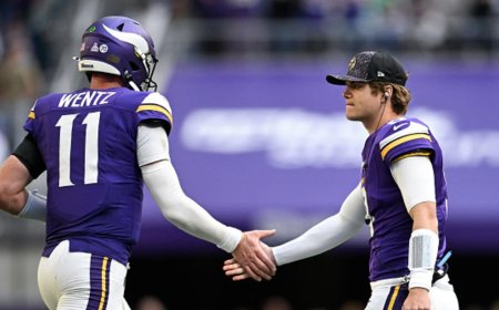 Vikings to start Carson Wentz vs. Chargers on 'Thursday Night Football' as J.J. McCarthy nears return