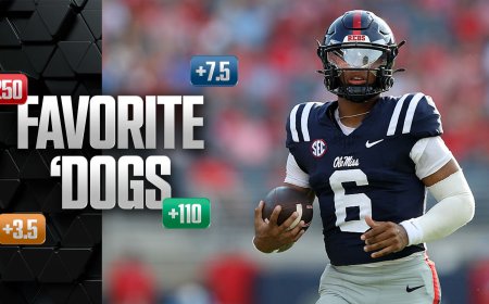 Favorite 'Dogs: Back Ole Miss vs. OU; Jaxson Dart, Giants at Eagles
