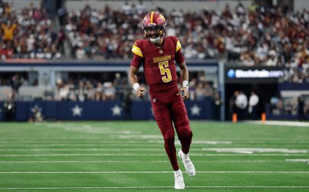 Jayden Daniels injury: Commanders QB to miss Week 8 showdown vs. Chiefs, Marcus Mariota slated to start