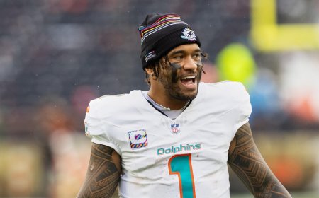 Dolphins' Tua Tagovailoa reveals his lack of height to blame for not targeting Jaylen Waddle more