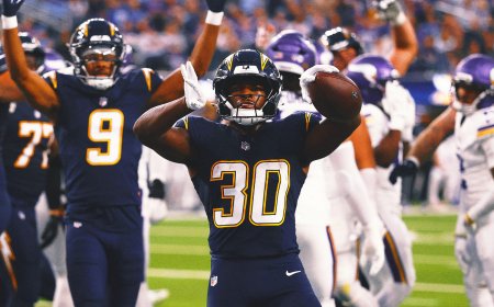 4 Takeaways From the Chargers' Win Over the Vikings on Thursday Night