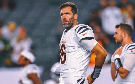 How Does Joe Flacco Deal With His Stress? 'Sit At a Restaurant By Myself'