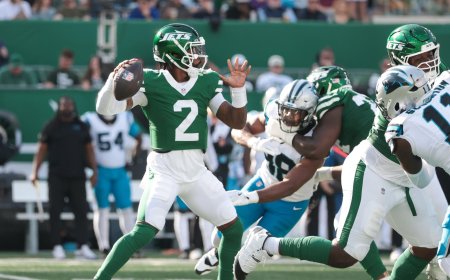 Aaron Glenn still mum on Jets starting quarterback; Garrett Wilson, Sauce Gardner ruled out against Bengals