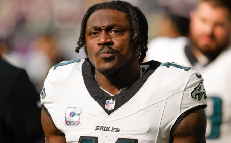 A.J. Brown injury: Eagles rule out star WR for Week 8 matchup vs. Giants due to hamstring problem