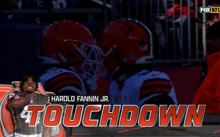 Dillon Gabriel Hits Harold Fannin Jr. for 18-Yard Touchdown, Giving Browns Lead Over Patriots | NFL Highlights