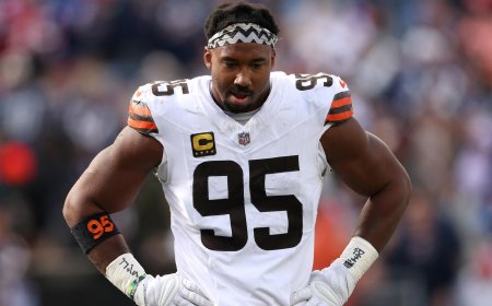 Myles Garrett frustrated after Browns waste five-sack game: Why Cleveland won't trade him before the deadline
