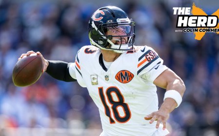 Caleb Williams & Bears ‘look a little lost’, Should Chicago be concerned with their QB? | The Herd