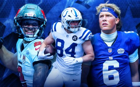 2025 NFL midseason All-Rookie Team: Jaxson Dart, Tyler Warren and Emeka Egbuka among breakout stars