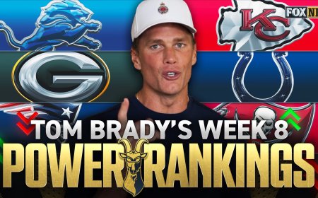 Tom Brady's NFL Power Rankings: We Have a New No. 1, and It Has TB12 Feeling 'Sick'