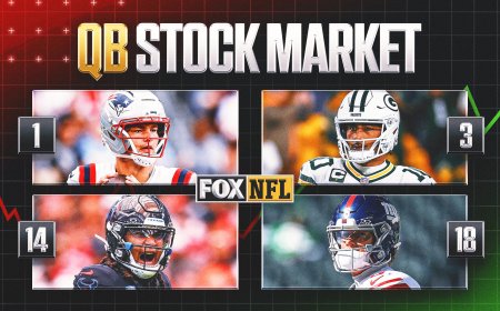 QB Stock Market Week 9: Drake Maye is the Best Young Quarterback in Football