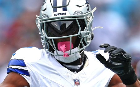 Cowboys' George Pickens yet to have contract talks with Jerry Jones; CeeDee Lamb 'absolutely' wants WR back