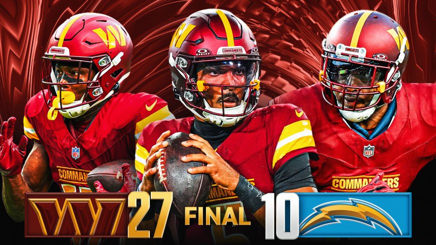 Takeaways from Commanders' Runaway Week 5 Win Over Chargers