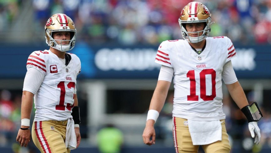 No 49ers QB controversy between Brock Purdy, Mac Jones as backup readies for fourth start, says GM John Lynch