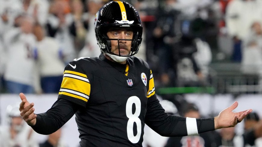 Irate Aaron Rodgers lashes out at two Steelers teammates for very different reasons in wild loss to Bengals